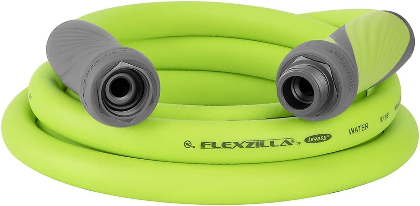 Garden Lead-In Hose with Swivelgrip, 5/8 In. X 10 Ft., Heavy Duty, Lightweight, Drinking Water Safe, Zillagreen - HFZG510YWS-E